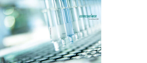 Thumbnail Gerresheimer Annual Report 2007