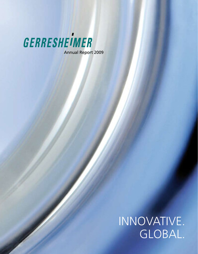 Thumbnail Gerresheimer Annual Report 2009