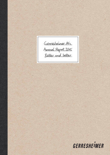 Thumbnail Gerresheimer Annual Report 2015