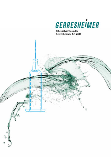 Thumbnail Gerresheimer Financial Statement 2010