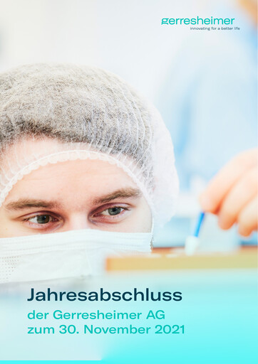 Thumbnail Gerresheimer Financial Statement 2021