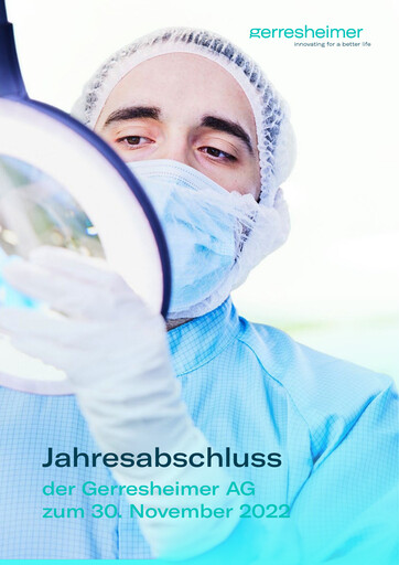 Thumbnail Gerresheimer Financial Statement 2022