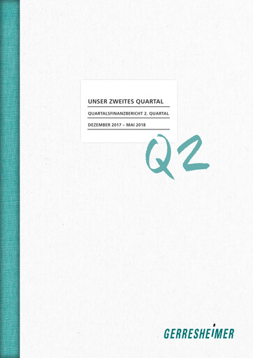 Miniature Gerresheimer Rapport semestriel 2018-h1