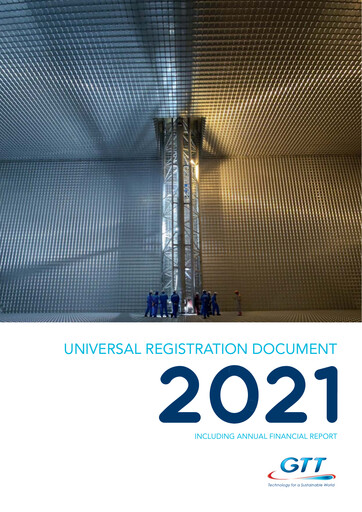 Thumbnail Gaztransport & Technigaz Universal Registration Document 2021