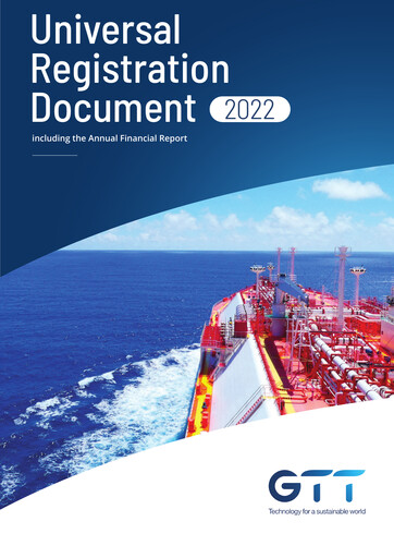 Thumbnail Gaztransport & Technigaz Universal Registration Document 2022