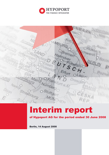 Miniature Hypoport Rapport semestriel 2008-h1