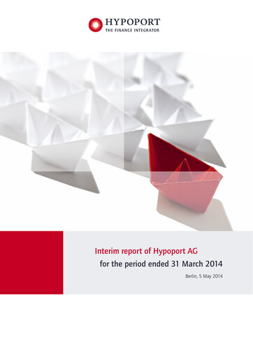 Miniature Hypoport Rapport trimestriel 2014-q1