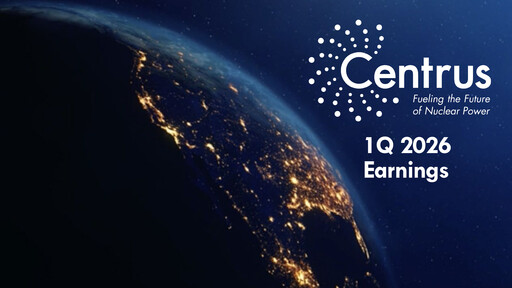 Thumbnail Centrus Energy Quarterly Report 2026-q1