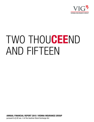 Thumbnail Vienna Insurance Group Financial Report 2015