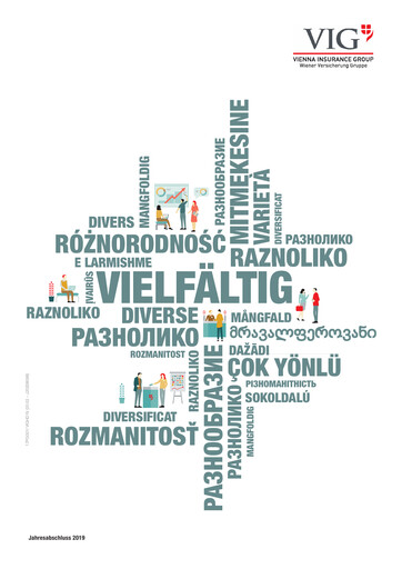 Thumbnail Vienna Insurance Group Financial Statement 2019