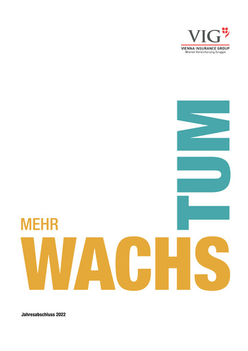 Thumbnail Vienna Insurance Group Financial Statement 2022