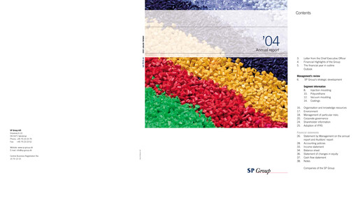 Miniature SP Group A/S Rapport annuel 2004