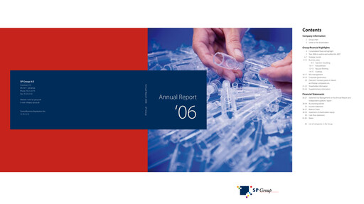 Miniature SP Group A/S Rapport annuel 2006