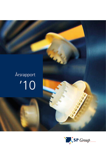 Miniature SP Group A/S Rapport annuel 2010