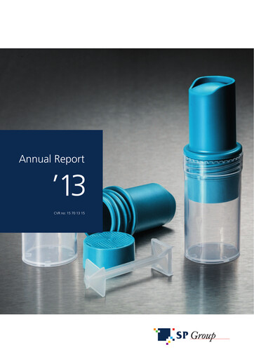 Miniature SP Group A/S Rapport annuel 2013