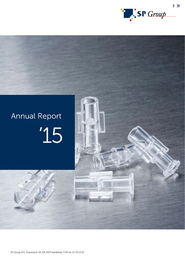 Miniature SP Group A/S Rapport annuel 2015