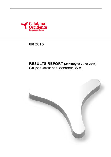 Thumbnail Grupo Catalana Occidente Half-year Report 2015-h1