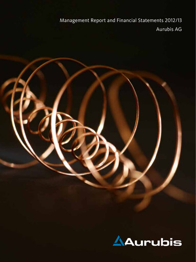 Thumbnail Aurubis Financial Statement 2012-2013