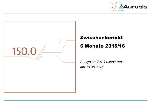 Miniature Aurubis Rapport semestriel 2015-h1