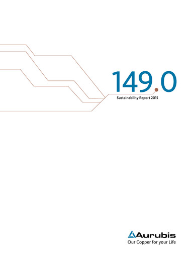 Thumbnail Aurubis Sustainability Report 2015