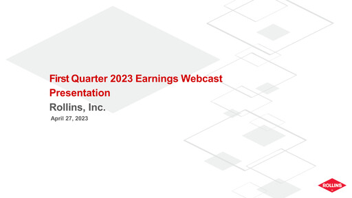 Thumbnail Rollins Quarterly Report 2023-q1
