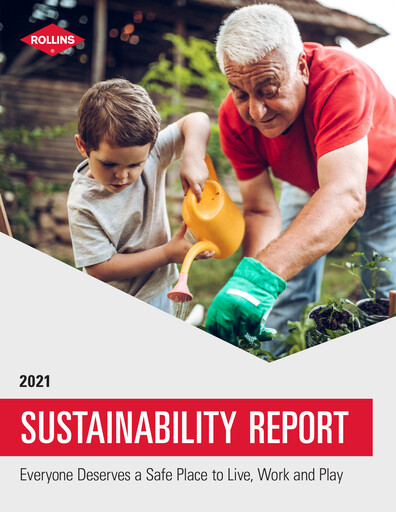 Thumbnail Rollins Sustainability Report 2021