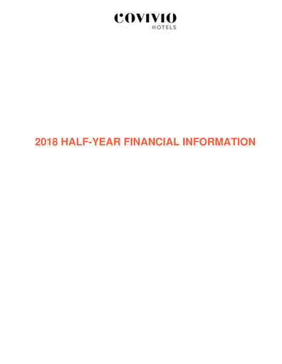 Thumbnail Covivio Hotels
 Half-year Report 2018-h1