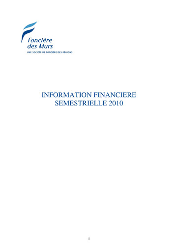 Thumbnail Covivio Hotels
 Half-year Report 2010-h1