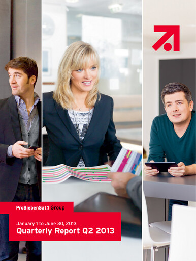 Thumbnail ProSiebenSat.1 Media
 Half-year Report 2013-h1