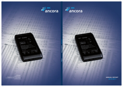 Thumbnail KBC Ancora Annual Report 2010-2011