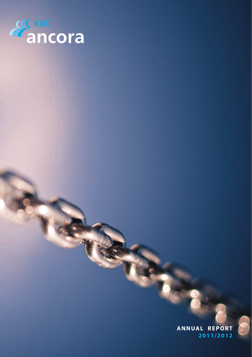 Thumbnail KBC Ancora Annual Report 2011-2012