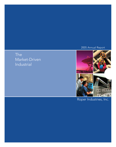 Thumbnail Roper Technologies Annual Report 2005