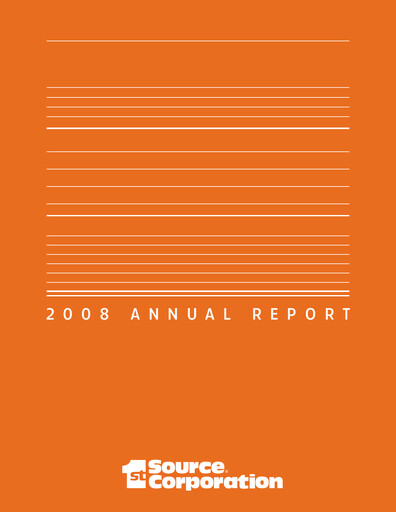 Thumbnail 1st Source
 Annual Report 2008