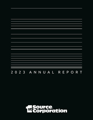 Thumbnail 1st Source
 Annual Report 2023