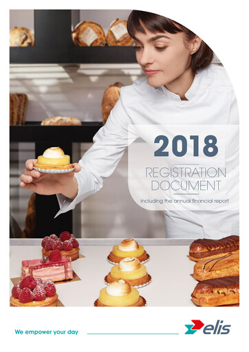 Vorschaubild Elis Universelles Registrierungsdokument 2018