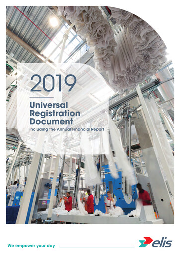 Vorschaubild Elis Universelles Registrierungsdokument 2019
