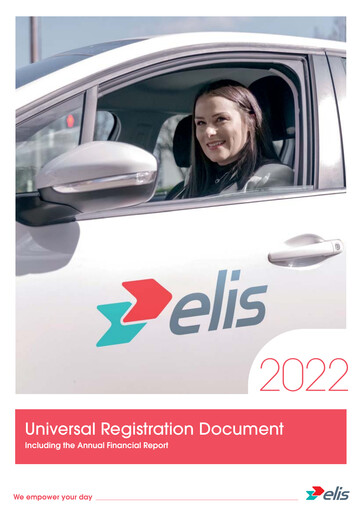 Vorschaubild Elis Universelles Registrierungsdokument 2022