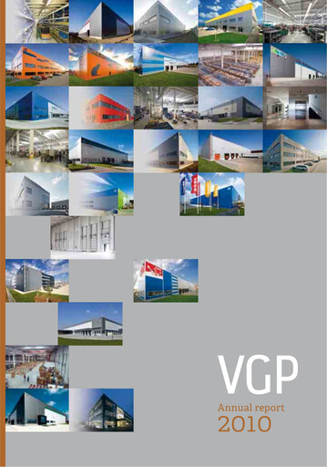 Thumbnail VGP NV Annual Report 2010