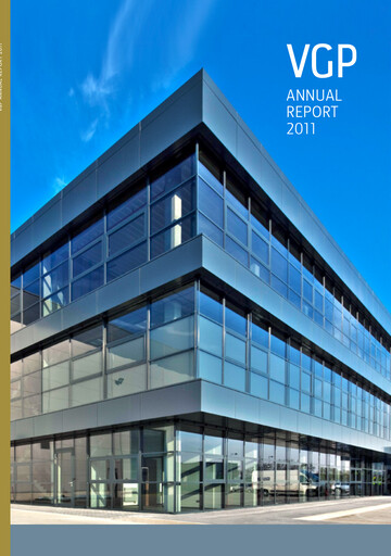 Thumbnail VGP NV Annual Report 2011