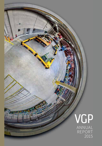 Thumbnail VGP NV Annual Report 2015