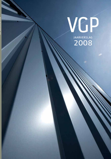 Thumbnail VGP NV Annual Report 2008