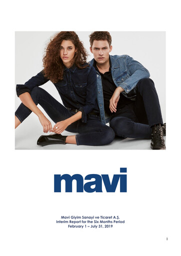 Thumbnail Mavi Giyim Sanayi ve Ticaret Half-year Report 2019-h1