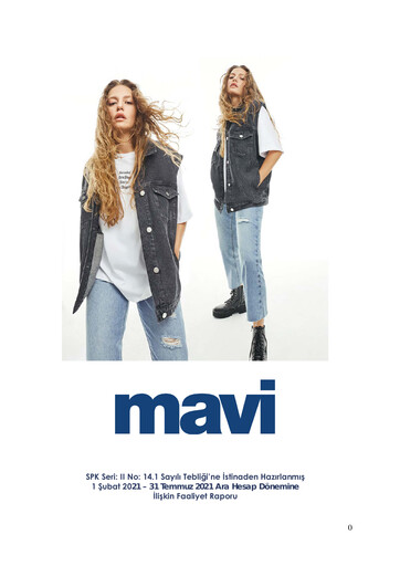 Thumbnail Mavi Giyim Sanayi ve Ticaret Half-year Report 2021-h1