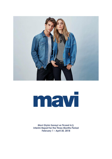 Vorschaubild Mavi Giyim Sanayi ve Ticaret Quartalsbericht 2018-q1