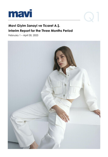 Vorschaubild Mavi Giyim Sanayi ve Ticaret Quartalsbericht 2023-q1
