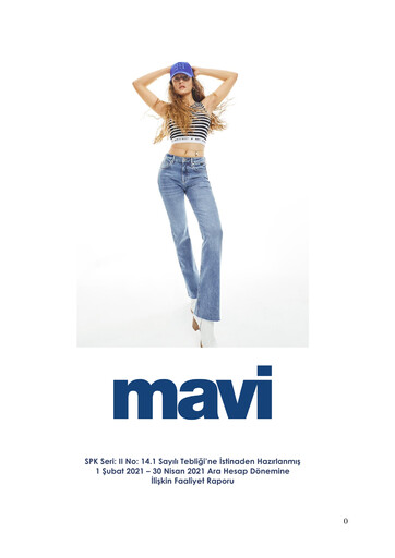 Vorschaubild Mavi Giyim Sanayi ve Ticaret Quartalsbericht 2021-q1