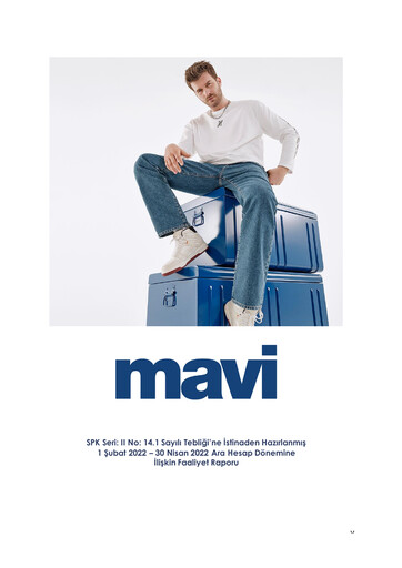 Vorschaubild Mavi Giyim Sanayi ve Ticaret Quartalsbericht 2022-q1