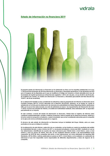 Vorschaubild Vidrala ESG-Bericht 2019