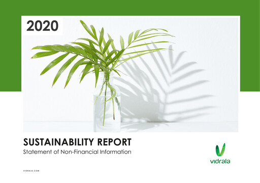 Thumbnail Vidrala Sustainability Report 2020