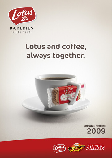 Thumbnail Lotus Bakeries Annual Report 2009